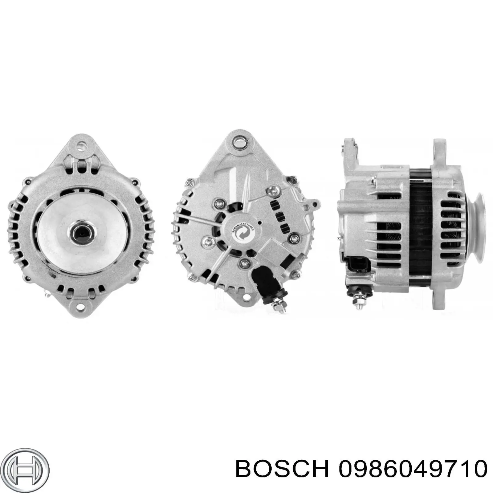 0986049710 Bosch alternador