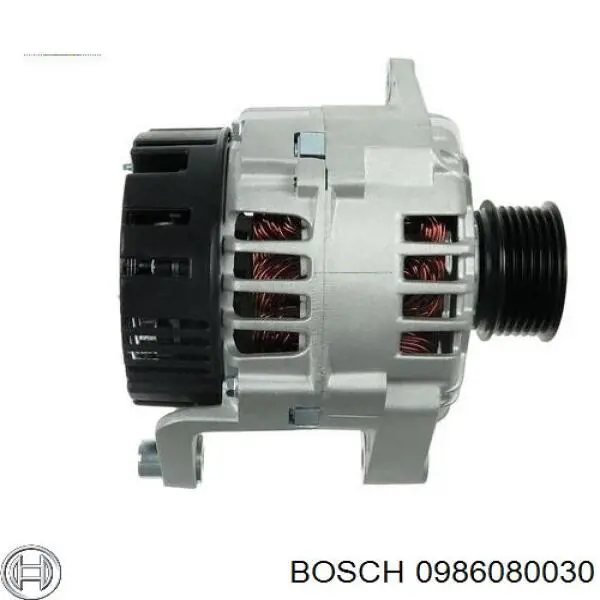 0 986 080 030 Bosch alternador