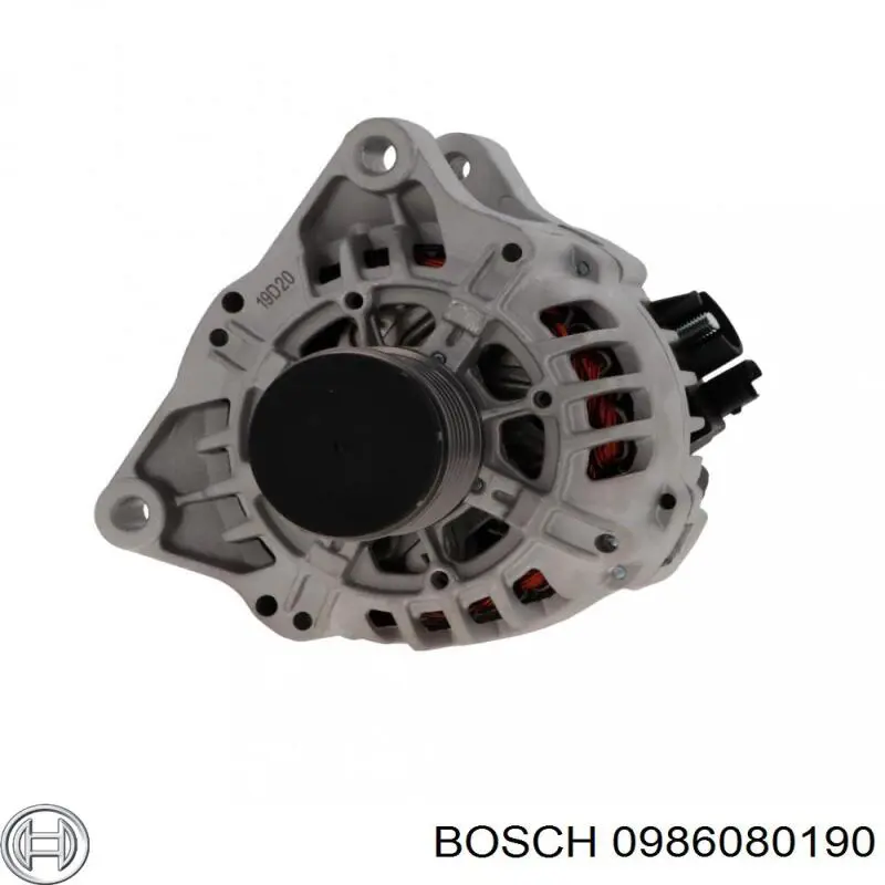 0986080190 Bosch alternador