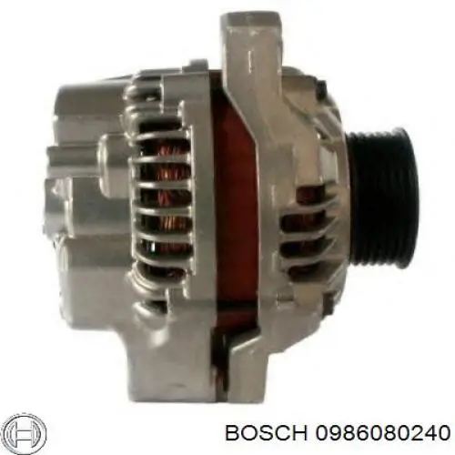 0986080240 Bosch alternador