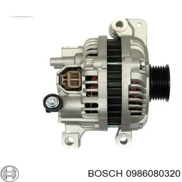 0 986 080 320 Bosch alternador