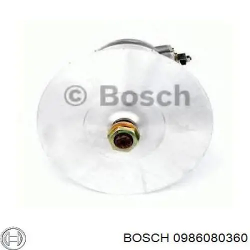 0986080360 Bosch alternador