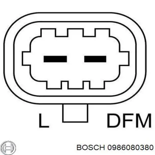 Comprar 0986080380 Bosch Dynamo