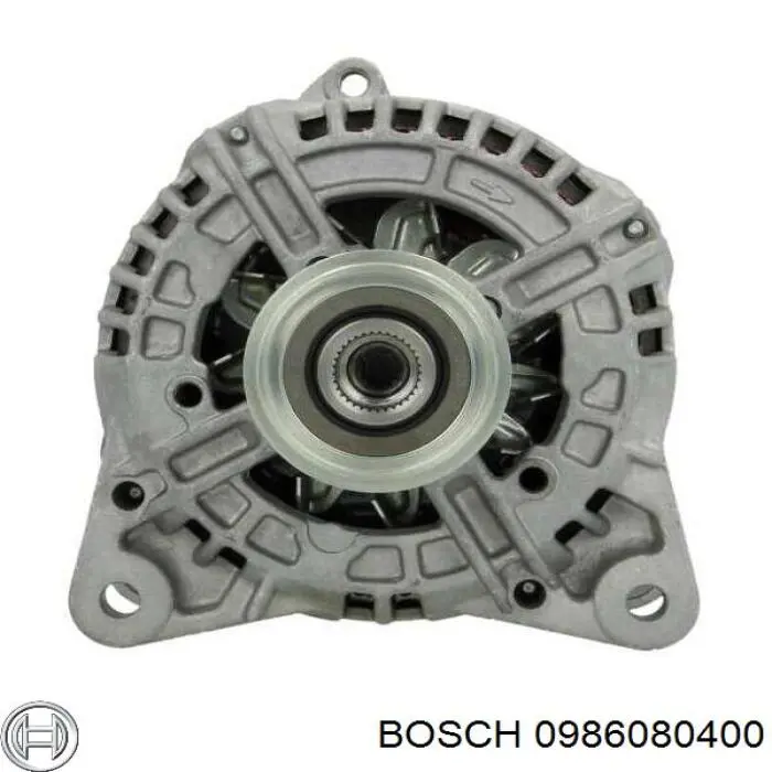 0 986 080 400 Bosch alternador