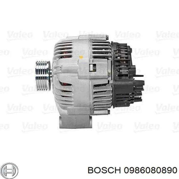 0986080890 Bosch alternador