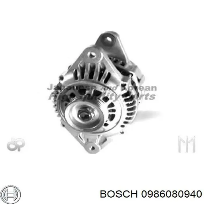 0986080940 Bosch alternador