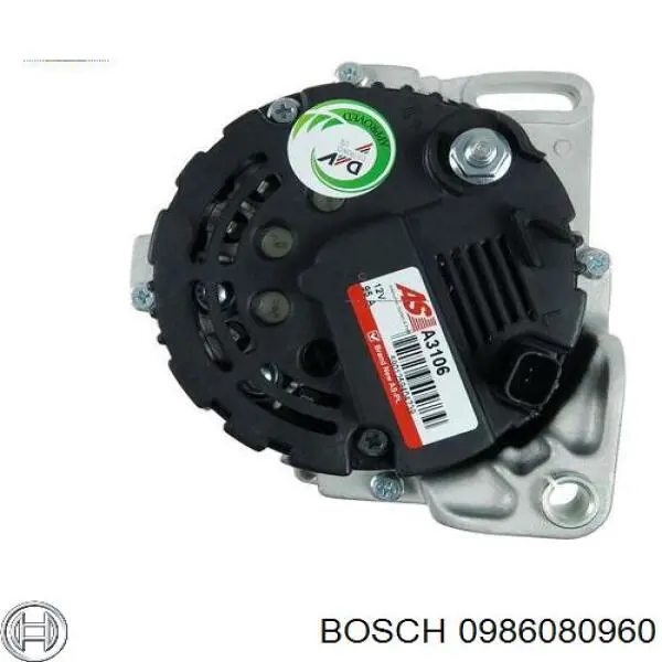 0986080960 Bosch alternador