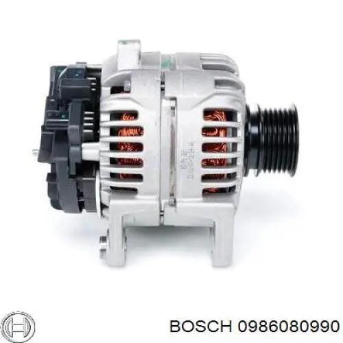 Alternador del motor Bosch 0986080990 precio, desde 63,89 EUR