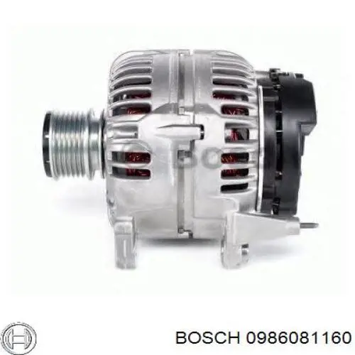 0 986 081 160 Bosch alternador