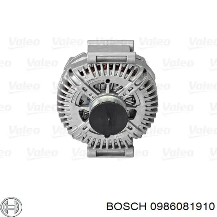 Alternador 0986081910 Bosch