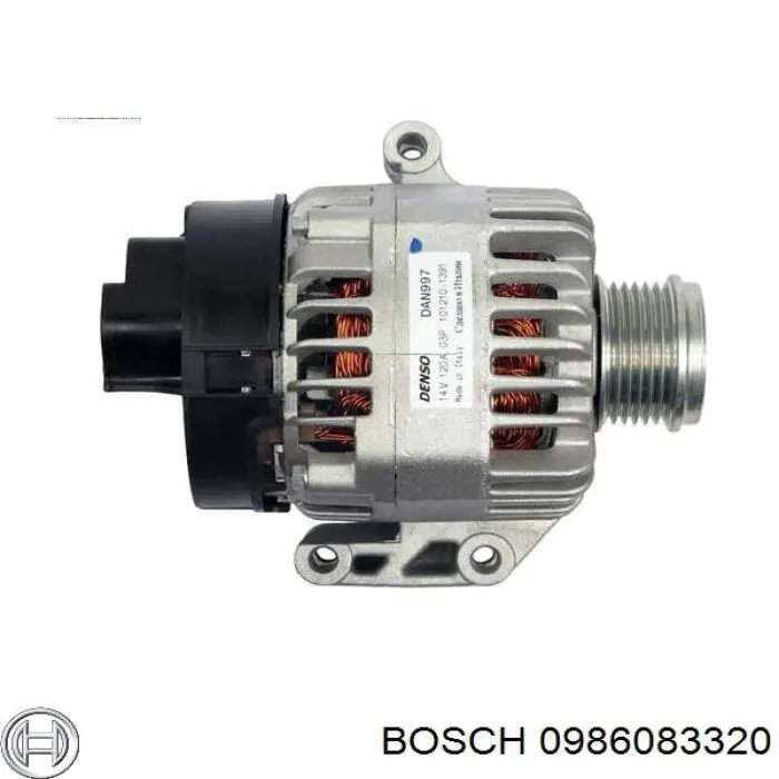 0 986 083 320 Bosch alternador
