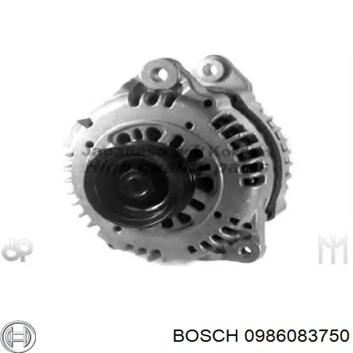 Alternador 0986083750 Bosch