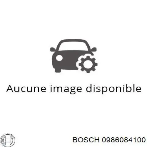 0 986 084 100 Bosch alternador
