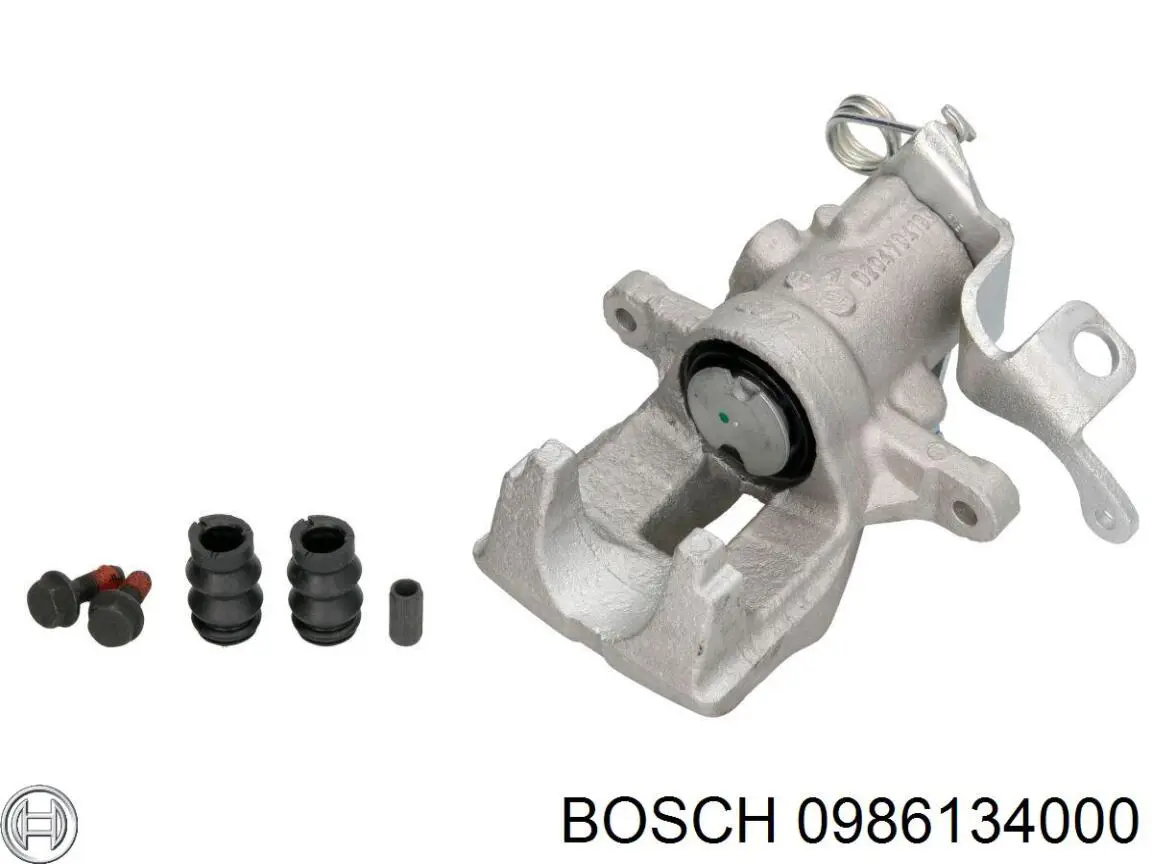 0 986 134 000 Bosch pinza de freno trasera izquierda