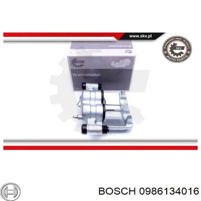Comprar 0986134016 Bosch Pinza de freno delantera izquierda