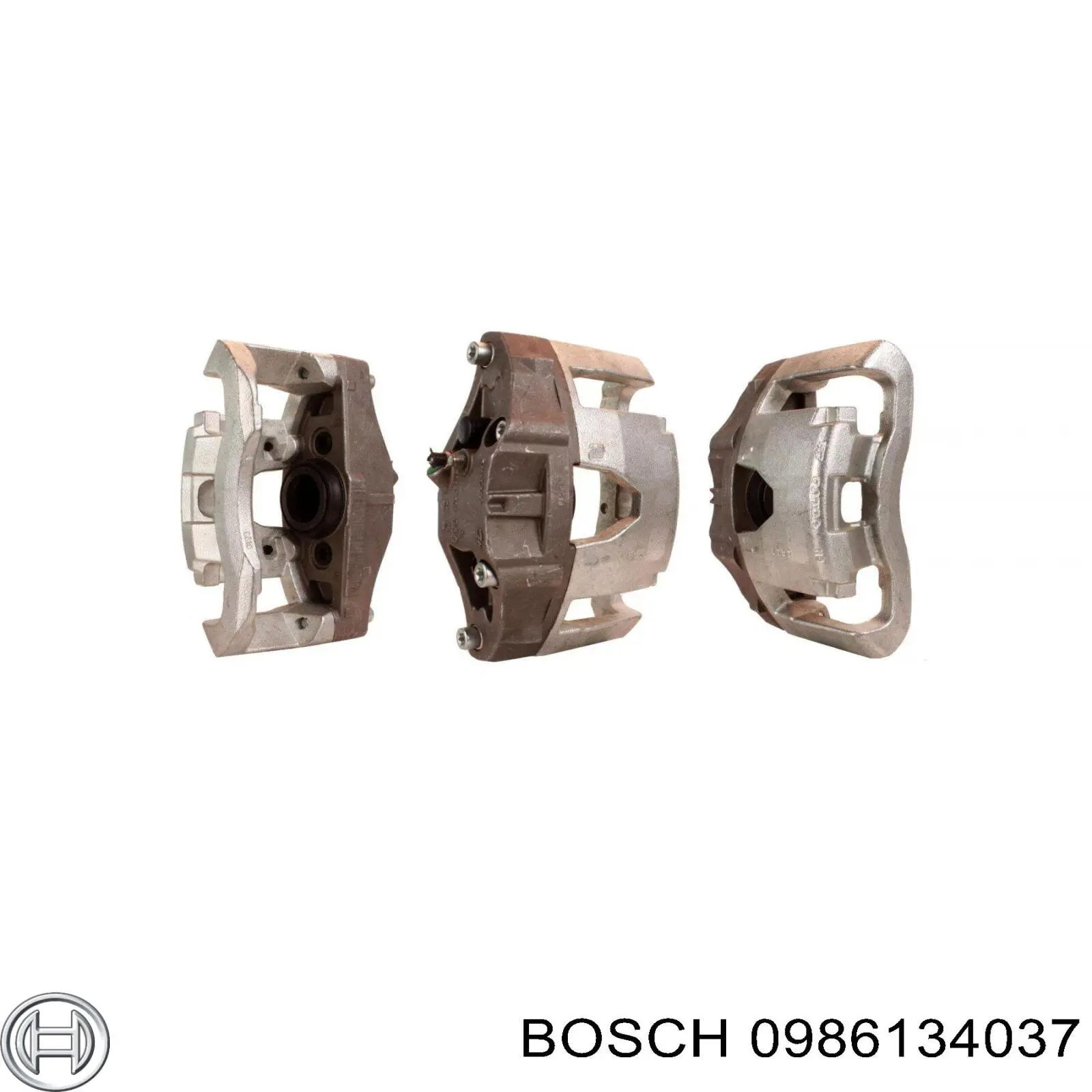 0 986 134 037 Bosch pinza de freno delantera izquierda