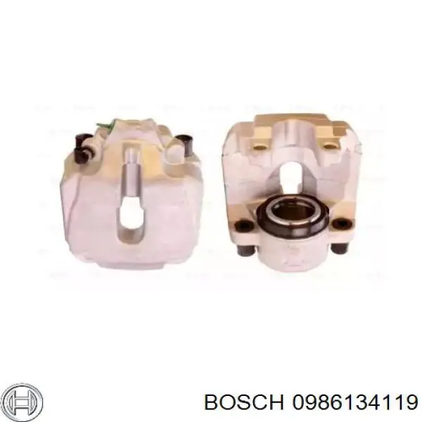 0986134119 Bosch pinza de freno delantera izquierda