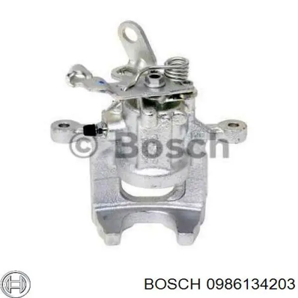 0 986 134 203 Bosch pinza de freno trasera izquierda