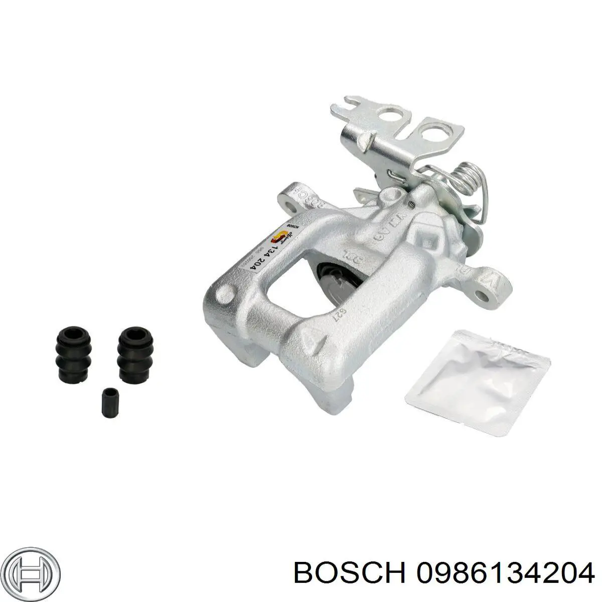 0 986 134 204 Bosch pinza de freno trasera izquierda