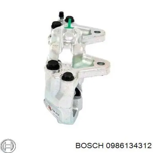 0 986 134 312 Bosch pinza de freno delantera izquierda