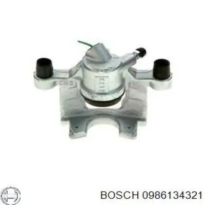 0 986 134 321 Bosch pinza de freno trasera izquierda