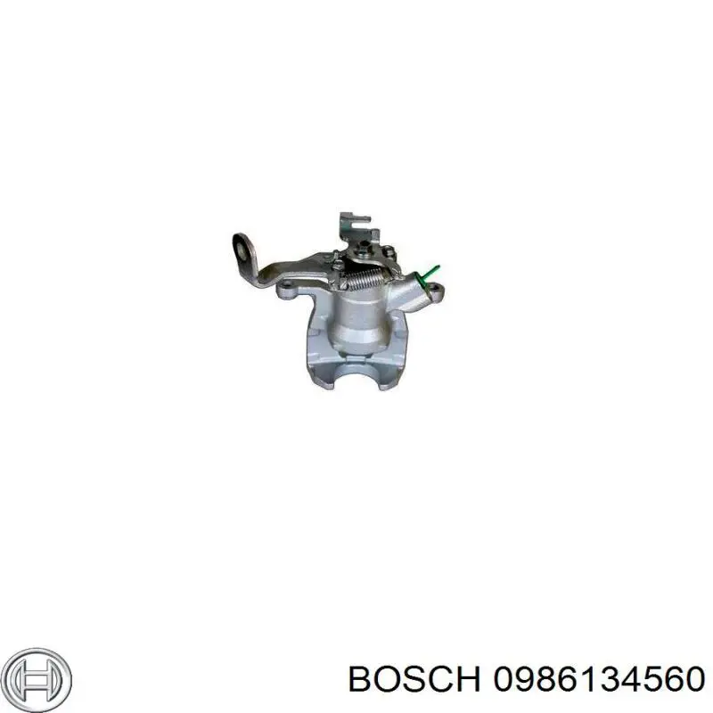 0 986 134 560 Bosch pinza de freno trasera izquierda