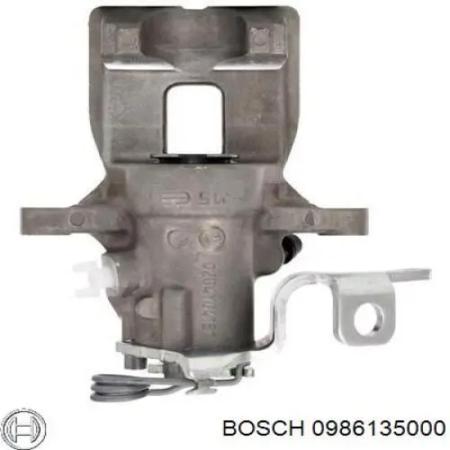 Comprar 0986135000 Bosch Pinza de freno trasera derecha