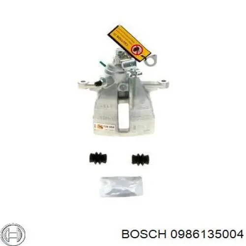 0 986 135 004 Bosch pinza de freno trasero derecho