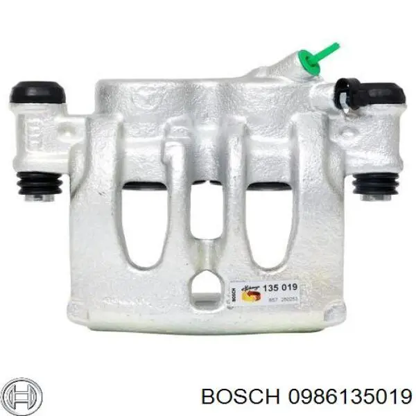 0986135019 Bosch pinza de freno delantera derecha