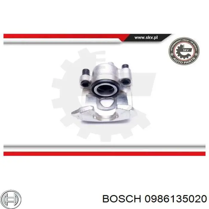 Pinza de freno delantera derecha 5510286030 Suzuki