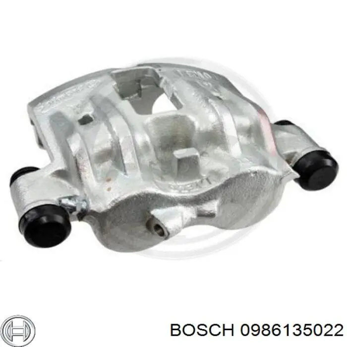 0986135022 Bosch pinza de freno delantera derecha