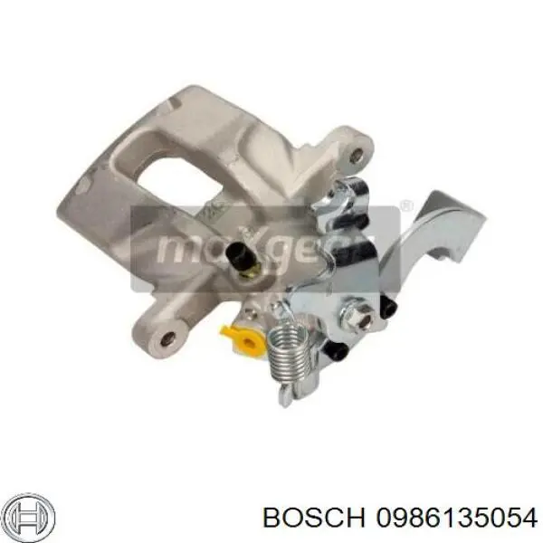 Pinza de freno trasera derecha 0986135054 Bosch