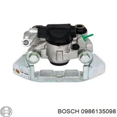 0 986 135 098 Bosch pinza de freno trasero derecho