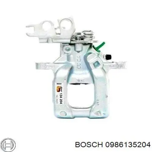 Comprar 0986135204 Bosch Pinza de freno trasera derecha