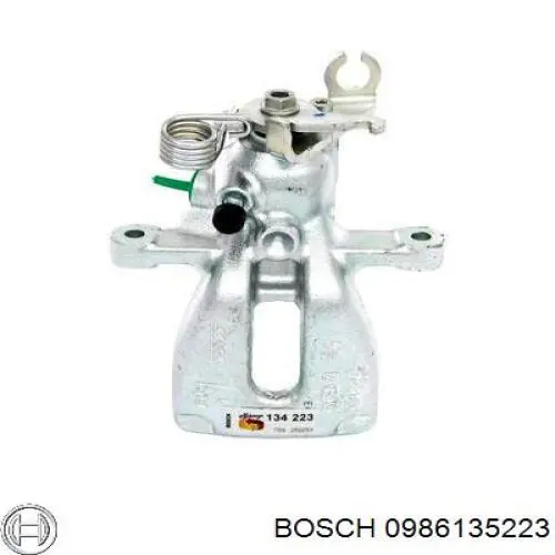 0986135223 Bosch pinza de freno trasero derecho