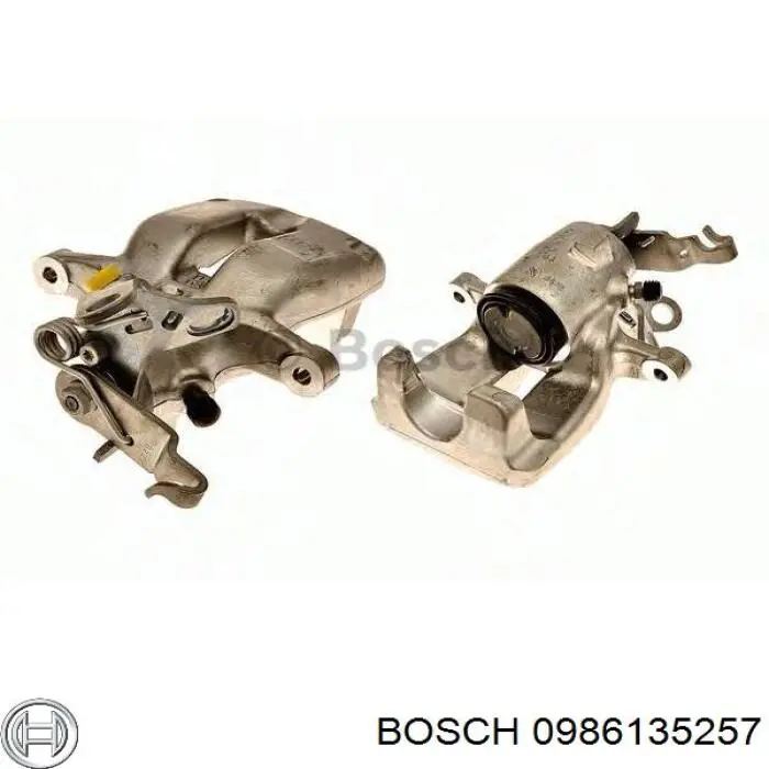 0986135257 Bosch pinza de freno delantera derecha