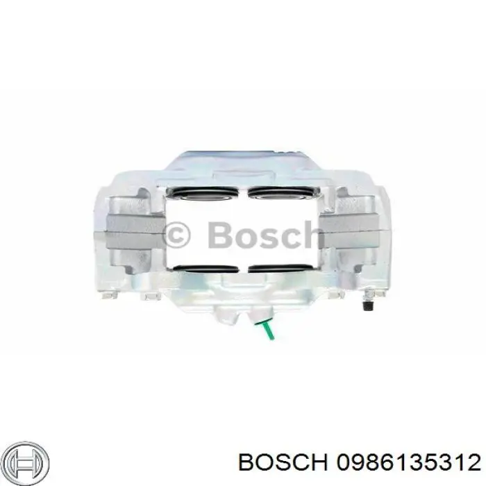 0 986 135 312 Bosch pinza de freno delantera derecha