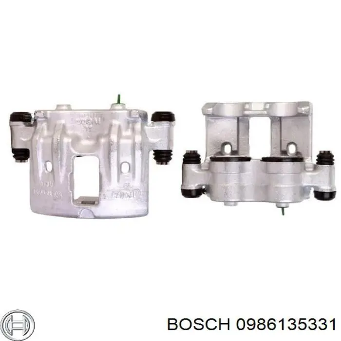 0 986 135 331 Bosch pinza de freno trasero derecho