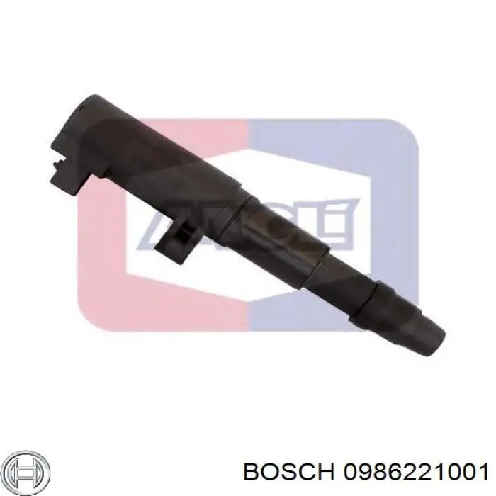 Bobina de chispa Bosch 0986221001 precio, desde 28,59 EUR