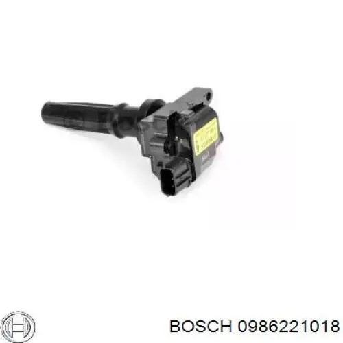 0 986 221 018 Bosch bobina