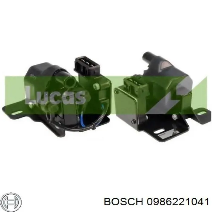 0986221041 Bosch bobina de encendido