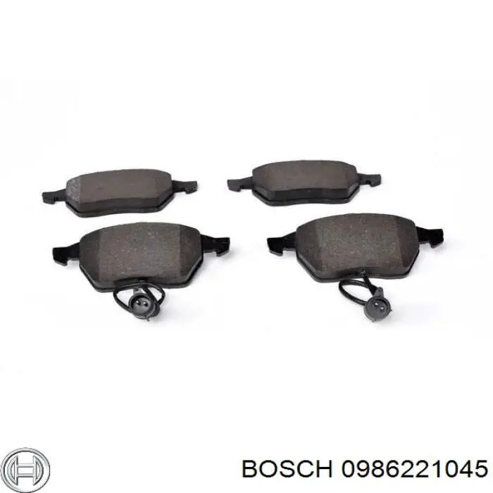 0 986 221 045 Bosch bobina