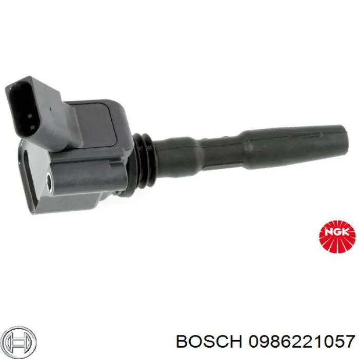 0986221057 Bosch Bobina de encendido