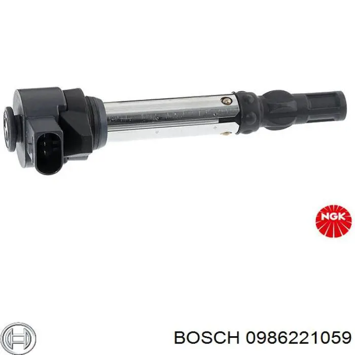 0986221059 Bosch bobina