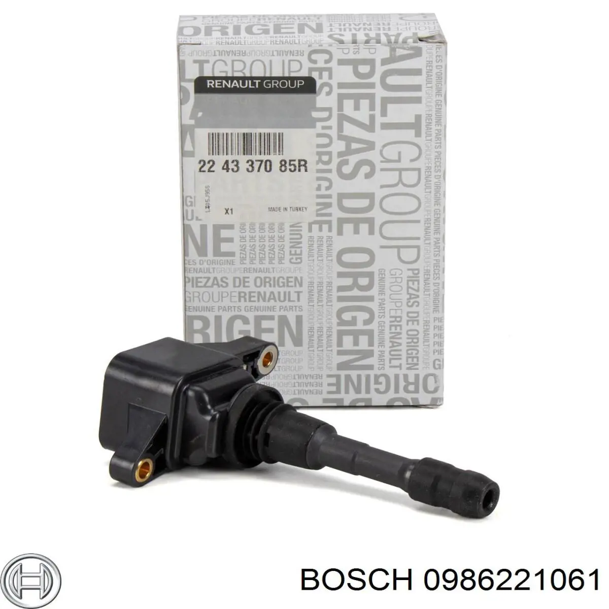 Bobina de chispa Bosch 0986221061 precio, desde 35,32 EUR