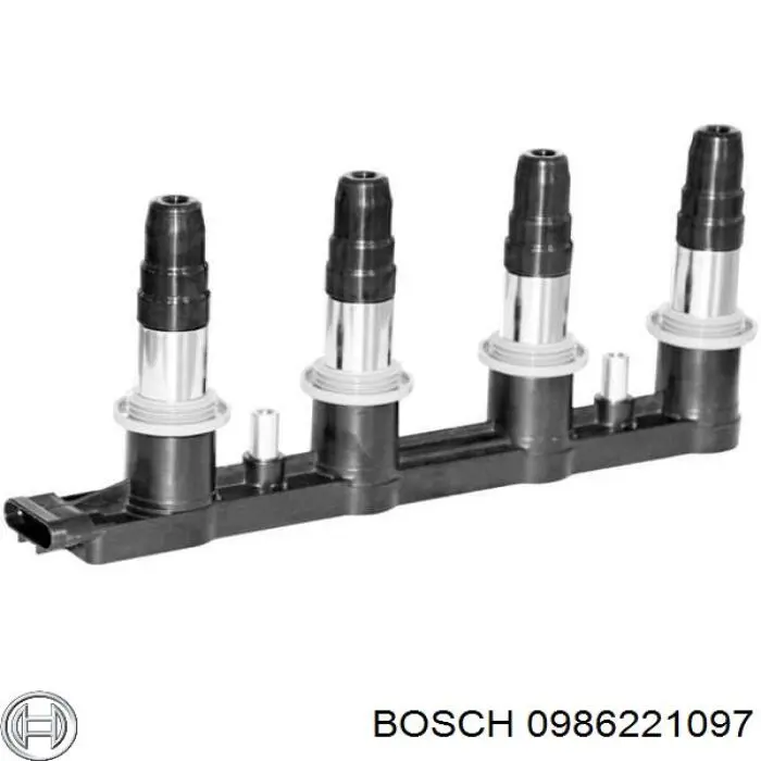 0986221097 Bosch Bobina de ignición