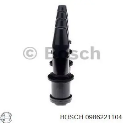 0986221104 Bosch bobina de encendido