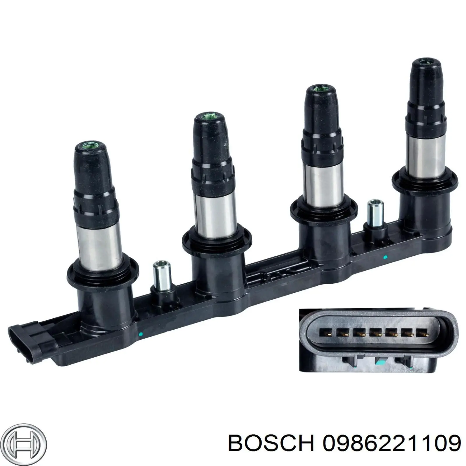 0986221109 Bosch bobina de encendido