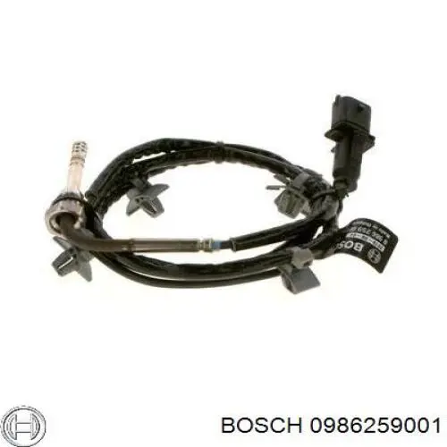 0986259001 Bosch sensor de temperatura, gas de escape, antes de catalizador