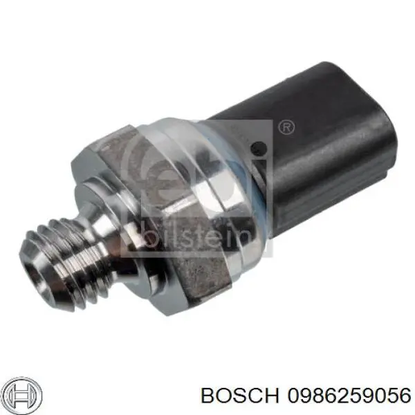 0986259056 Bosch sensor de temperatura, gas de escape, antes de catalizador